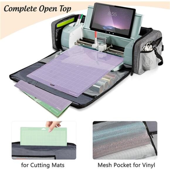 IMAGINING Carrying Case Bag for Cricut Maker 4, Maker 3, Explore 4, Explore 3 - Picture 2 of 7